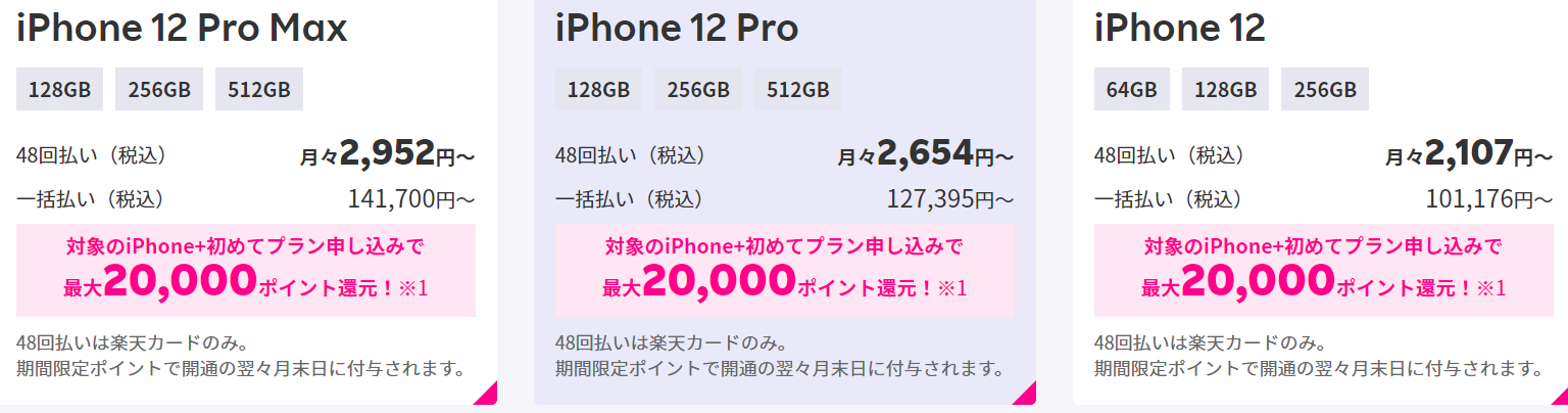 iPhone価格その1